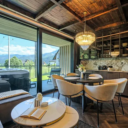 Chalet Crystal Peak Z Prywatnym Jacuzzi, Odkryj-zakopane Kościelisko